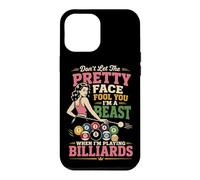 Billiards Pool Player Ball Girl Don't Let The Pretty Face Case for iPhone 12 Pro Max