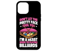Billiards Pool Player Ball Girl Don't Let The Pretty Face Case for iPhone 12 Pro Max