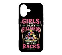 Billiards Pool Player Ball Girl Pun Girls Who Play Billiards Case for iPhone 17