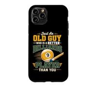 Billiards Pool Player Ball Grandpa Retired Just An Old Guy Case for iPhone 11 Pro
