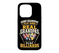 Billiards Pool Player Ball Grandpa Some Grandpas Play Bingo Case for iPhone 15 Pro
