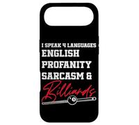 Billiards Pool Player Ball I Speak 4 Languages English Case for iPhone Air