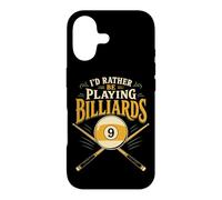 Billiards Pool Player Ball I'd Rather Be Playing Billiards Case for iPhone 17
