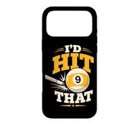 Billiards Pool Player Ball Pun I'd Hit That Case for iPhone 17 Pro Max