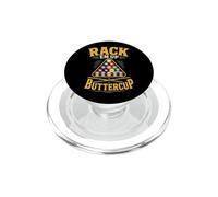 Billiards Pool Player Ball Pun Rack Em Up Buttercup PopSockets PopGrip for MagSafe