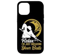 Billiards Pool Player Ball Pun Relax I'm Just Breaking Your Case for iPhone 12/12 Pro