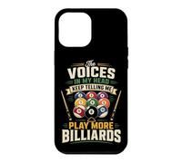 Billiards Pool Player Ball The Voices In My Head Keep Case for iPhone 12 Pro Max