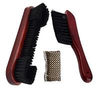 Billiards Pool Table and Rail Brush Set with Cloth Cue Cleaning Wipe Dry Cloth