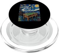 Billiards Pool Table Art Sky PopSockets PopGrip for MagSafe