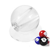 Billiards Practice Helpers, Practice the Marking Ball - Exercise Marker Ball with Hole | Training Aid, Pool Sighting Tool for Pool Assistants Precision Tools