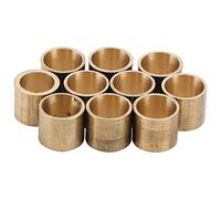 Billiards Shaft Ferrule, 9/9.5/10 mm Pool Billiard Cues Tips Copper Pool Cue Shaft Ferrule Replacement for Snooker Billiards Cue Parts(9MM【No teeth】)