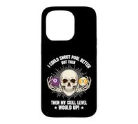 Billiards Skull Pool Snooker Billiard Ball Table Nine-Ball Case for iPhone 15 Pro