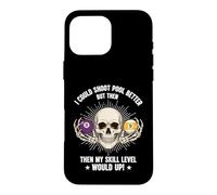 Billiards Skull Pool Snooker Billiard Ball Table Nine-Ball Case for iPhone 16 Pro Max