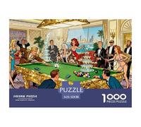 Billiards Snooker Wooden Jigsaw Puzzle Waterproof 1000 Piece Puzzles for Adults Impossible Home Decoration