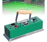 Billiards Table Cloth Iron, Adjustable Temperature Snooker Pool Table Brush, Thermostatic Accessories for Billiard, Snooker & Pool Tables