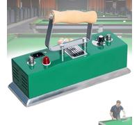 Billiards Table Cloth Iron and Pool Brush Cleaner Kit, Adjustable Temperature 60-240°C, Perfect for Various Pool Table Sizes in Games Rooms or Clubs