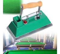 Billiards Table Cloth Iron Thermostatic Pool Table Cloth Iron Pool Table Brush Cleaner Kit,Accessories For Billiard Games Room, Playroom Clubs, Home,900Mm