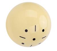 Billiards Training Cue Ball, High Gloss Resin Material for Snooker Practice and Mastering Strokes - 1 Unit (British snooker 52.5MM)