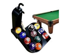 Billiards Training Equipment - Pool Ball Aiming Rack for Practice | Resin Quick Release Ball Organizer with Alignment Support, Triangle Organizer for Tournament Bar Hall Games