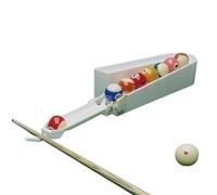 Billiards Training Pool - Durable High Quality Plastic Material, Professional Level Sports Equipment, Contains 9 Portable Precision Balls, Alignment Protection