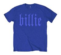 Billie 5 Logo T Shirt Billie Eilish Blue M