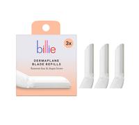 Billie - Dermaplane Refill Blades - Stainless Steel Blades with Safety Micro-guards - Nickel-free - Gently Exfoliates Skin - 3 count