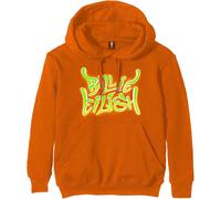 Billie Eilish Airbrush Flames Blohsh Pullover Hoodie