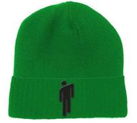 Billie Eilish Beanie Hat and Glove Set Blohsh Logo Official Green Unisex One Size