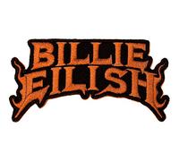 Billie Eilish - Billie Eilish Patch Flame Orange Official One Size