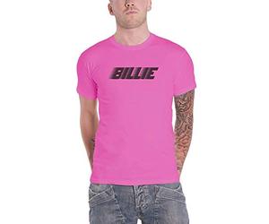 Billie Eilish BILLIETS07MP02 T-Shirt, Pink, Medium