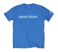 Billie Eilish Blue Racer Logo T Shirt