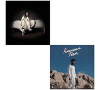 Billie Eilish Collection Records - When We Fall Asleep, Where Do We Go? (Pale Yellow Colored Edition) + American Teen