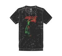 Billie Eilish Hands & Face Snow Wash T-Shirt in Black | Size: Medium Billie Eilish Black M