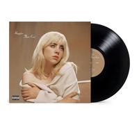 Billie Eilish Happier Than Ever - 2x Vinyl LP in Black Billie Eilish Black