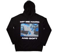 Billie Eilish Hit Me Hard & Soft Negative Pullover Hoodie in Black | Size: Medium Billie Eilish Black M