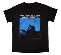 Billie Eilish Hit Me Hard & Soft Tracklist T-Shirt in Black | Size: 2XL Billie Eilish Black 2XL