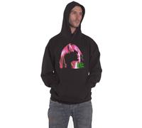 Billie Eilish Hoodie Neon Shadow Pink Logo new Official Black Pullover Unisex
