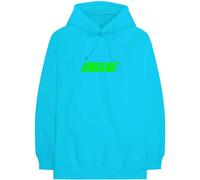 Billie Eilish Hoodie Thermal Photo new Official Unisex Neon Blue Pullover