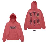 Billie Eilish Hoodie Silhouettes Official Unisex Red Pullover XXL