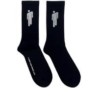 Billie Eilish Men's Blohsh Logo Ankle Socks in Black | Size: 7-11 Billie Eilish Black 7-11