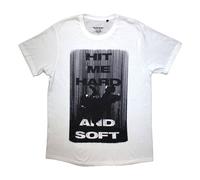 Billie Eilish Men's Hit Me Hard & Soft Falling T-Shirt in Natural | Size: Medium Billie Eilish Natural M