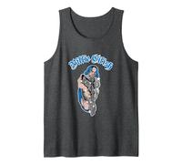 Billie Eilish Official Bling Tank Top, Men, Dark Heather Grey, Large