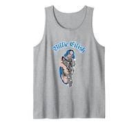 Billie Eilish Official Bling Tank Top, Men, Heather Grey, Medium