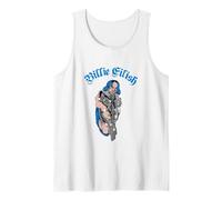 Billie Eilish Official Bling Tank Top, Men, White, Small