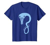 Billie Eilish Official Monster Blue T-Shirt, Youth, Royal Blue, 4T