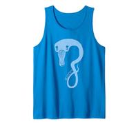 Billie Eilish Official Monster Blue Tank Top