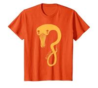 Billie Eilish Official Orange Monster T-Shirt T-Shirt, Youth, Orange, Large