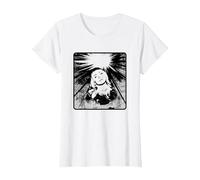 Billie Eilish Official Star Photo White T-Shirt, Women, White, Medium