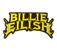 Billie Eilish Patch Flame Yellow Official One Size