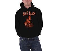 Billie Eilish Pullover Hoodie: Spooky Logo - Medium - Black - Unisex